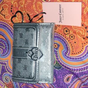 Juicy Couture Double Sided Trifold Wallet NWT